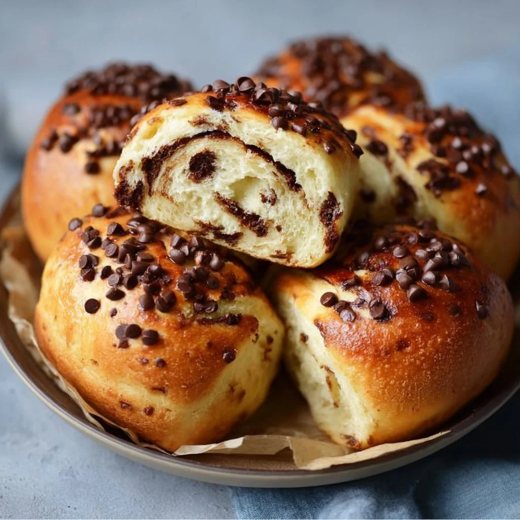 10-Minuten Schoko-Brötchen mit Quark