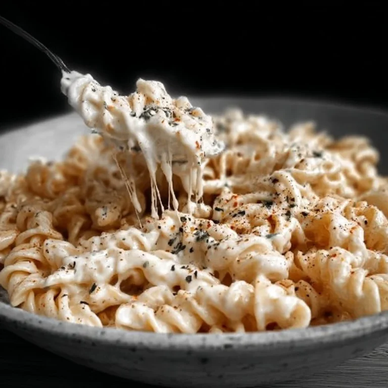 Cremige Cottage Cheese Pasta Sauce für gesunde Ernährung