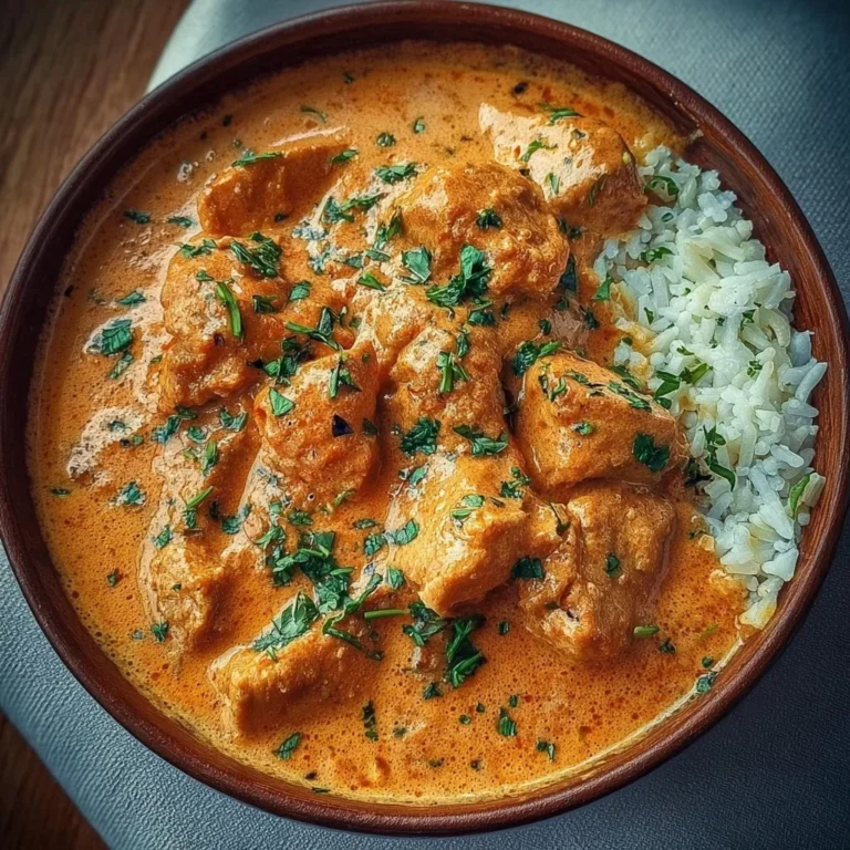 Cremiges Butter Chicken Rezept mit Gewürzen und aromatischer Sauce
