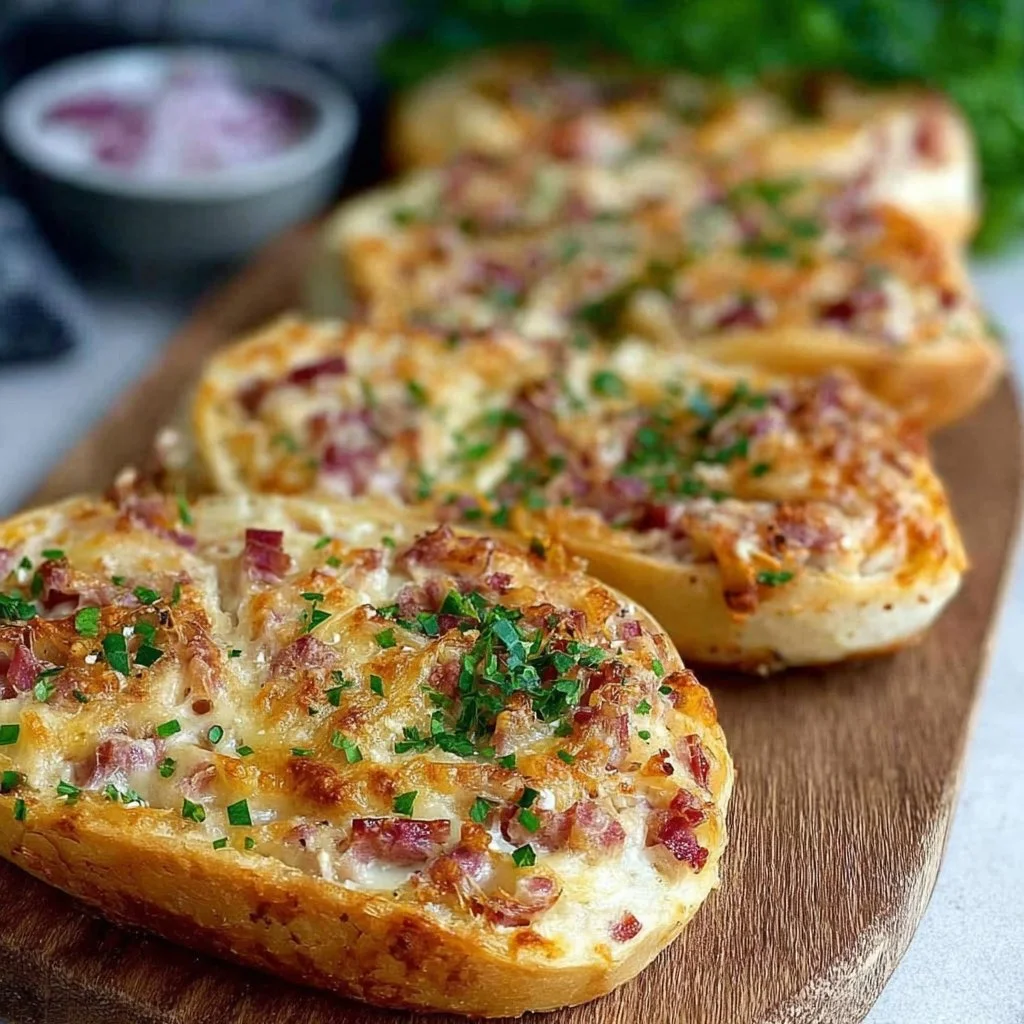Flammkuchen Brötchen