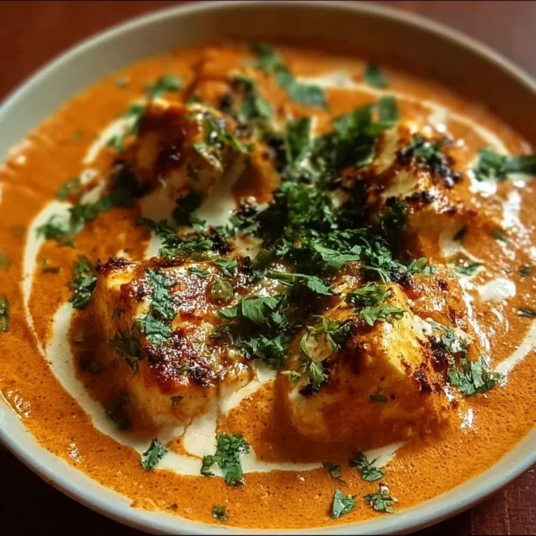 Halloumi Makhani - cremiges indisches Gericht mit Halloumi und Gewürzen