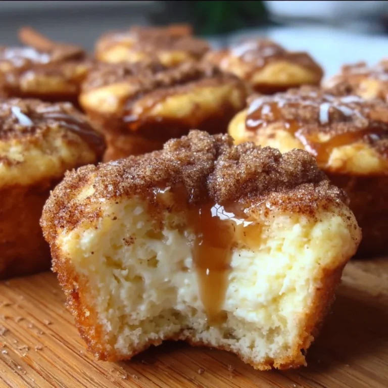 Himmlische Zimt-Cheesecake-Muffins mit Zimt und Käsekuchenfüllung