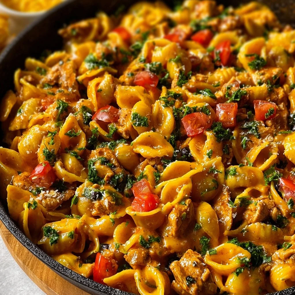 Hühnchen Taco Pasta