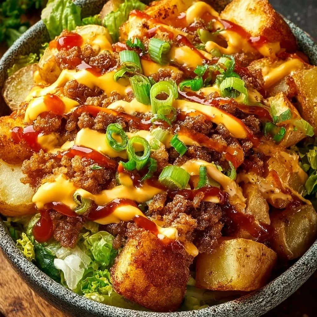 Kartoffel Big Mac Schüssel