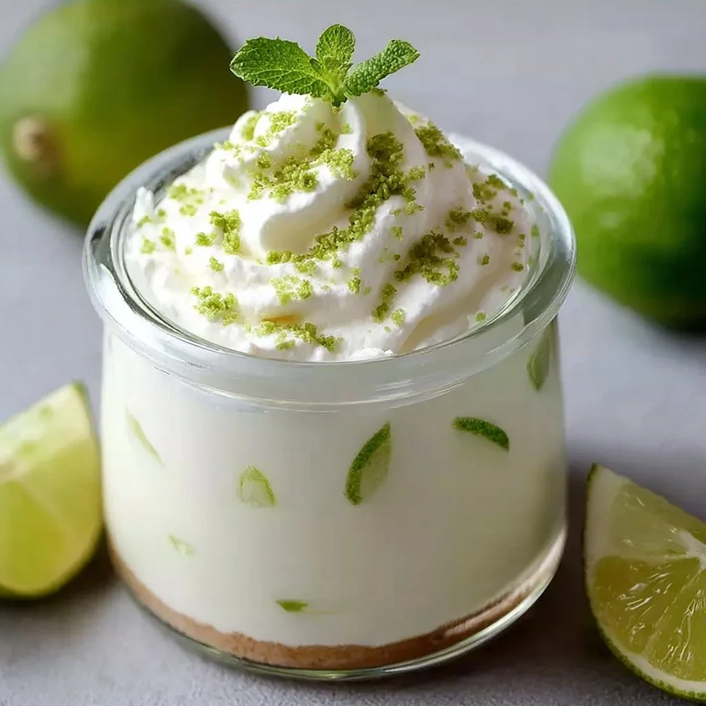 Köstlich erfrischendes Joghurt-Limetten-Mousse