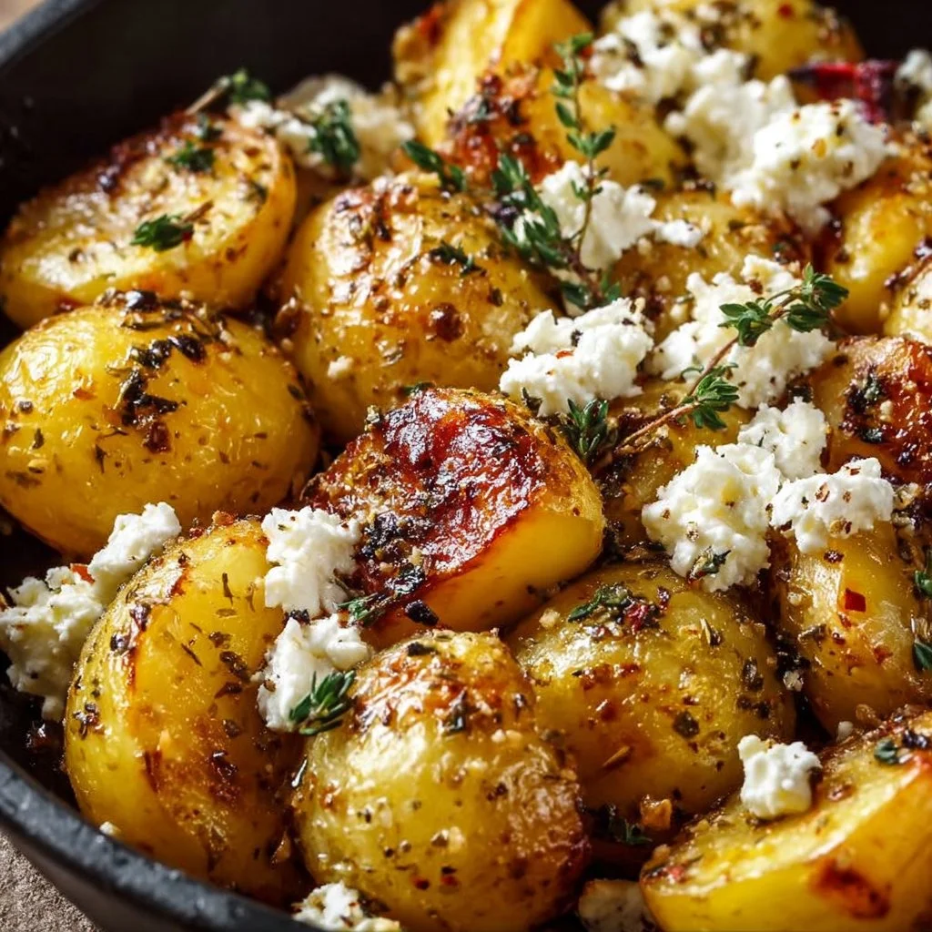 Ofenkartoffeln mit Feta