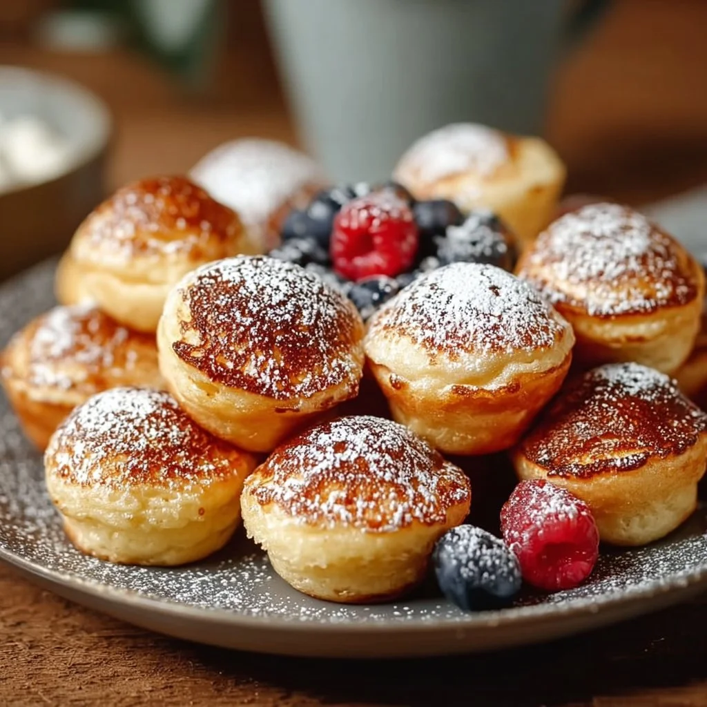 Pfannkuchen Mini Muffins