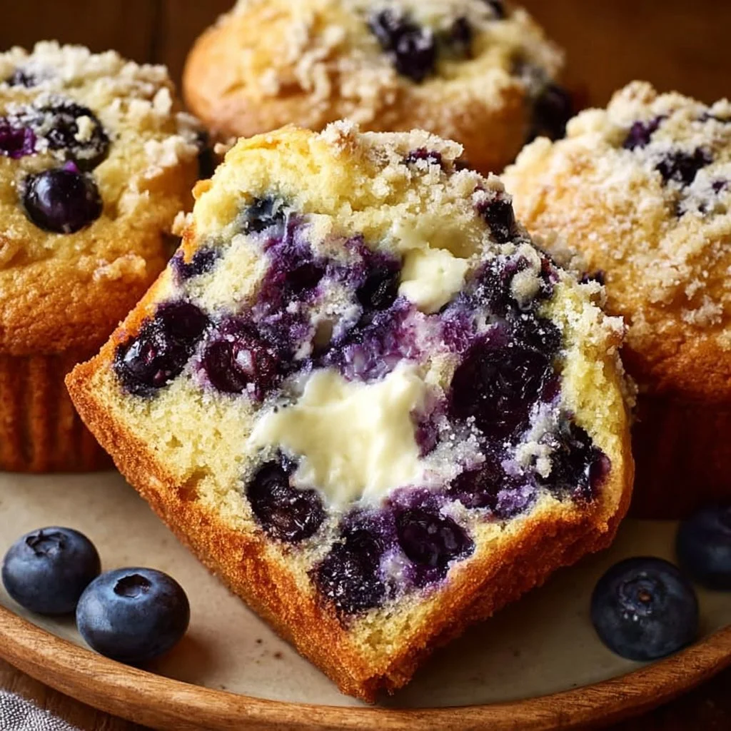 Saftige Blaubeer-Muffins