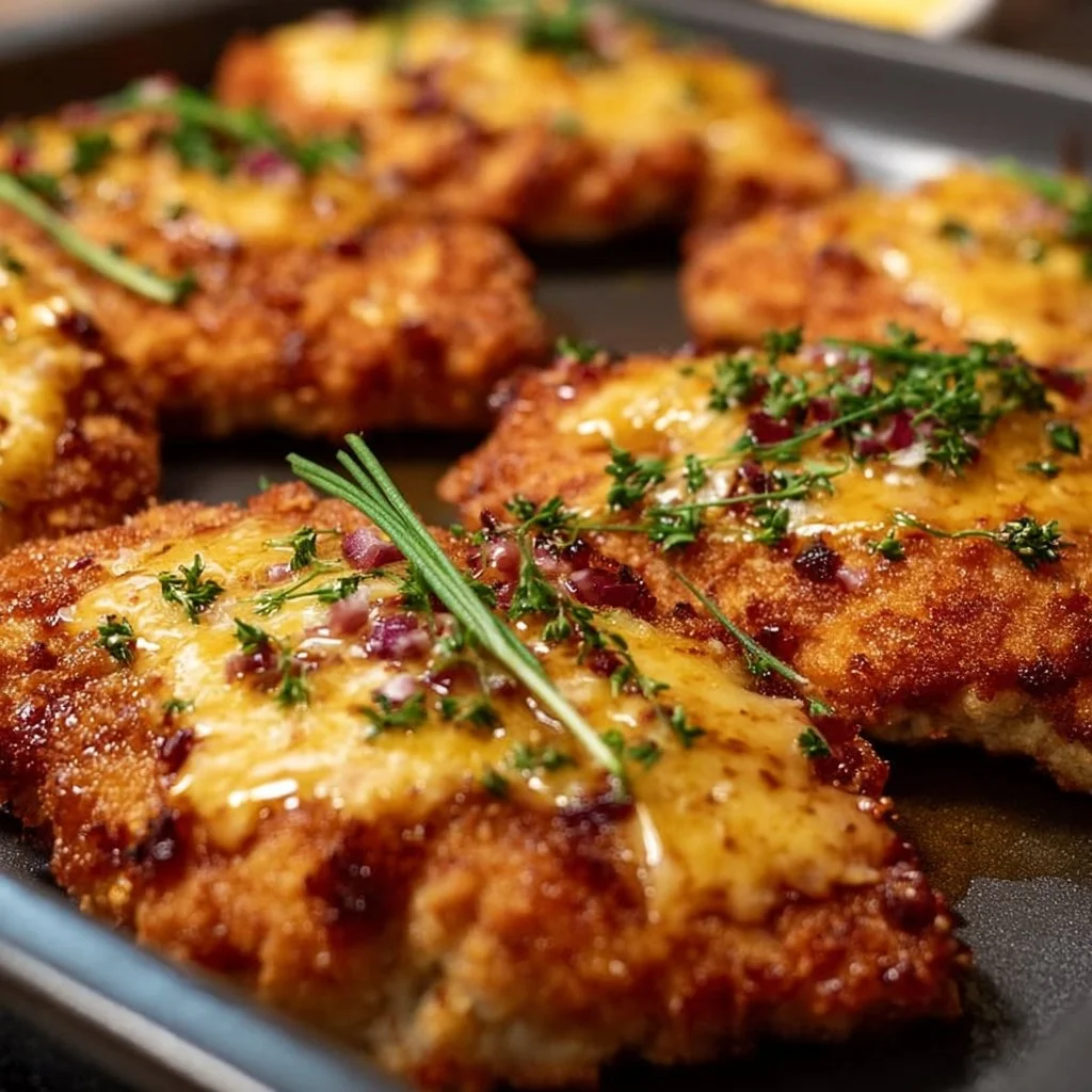 Unglaublich leckere Schnitzel aus dem Ofen
