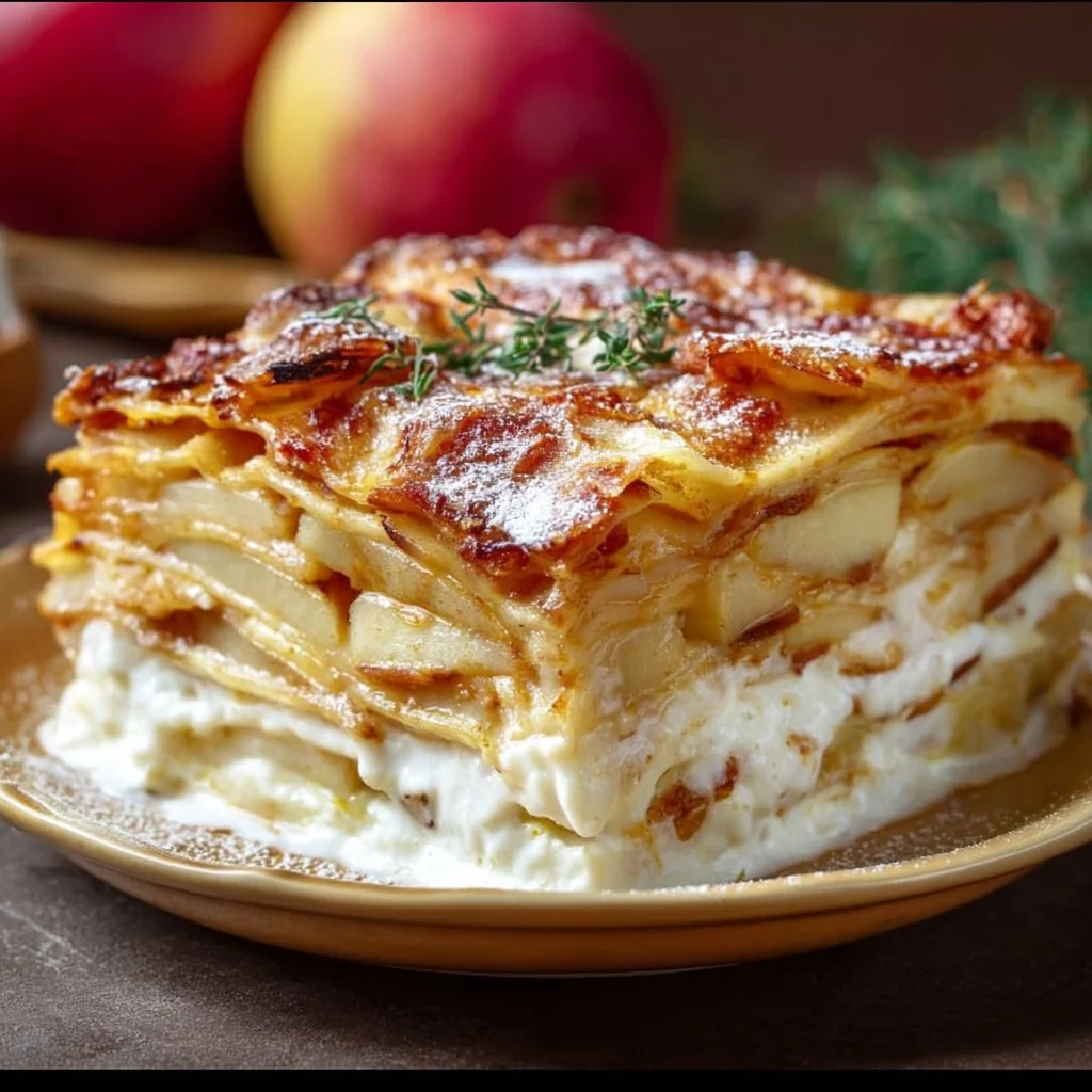 Apfellasagne