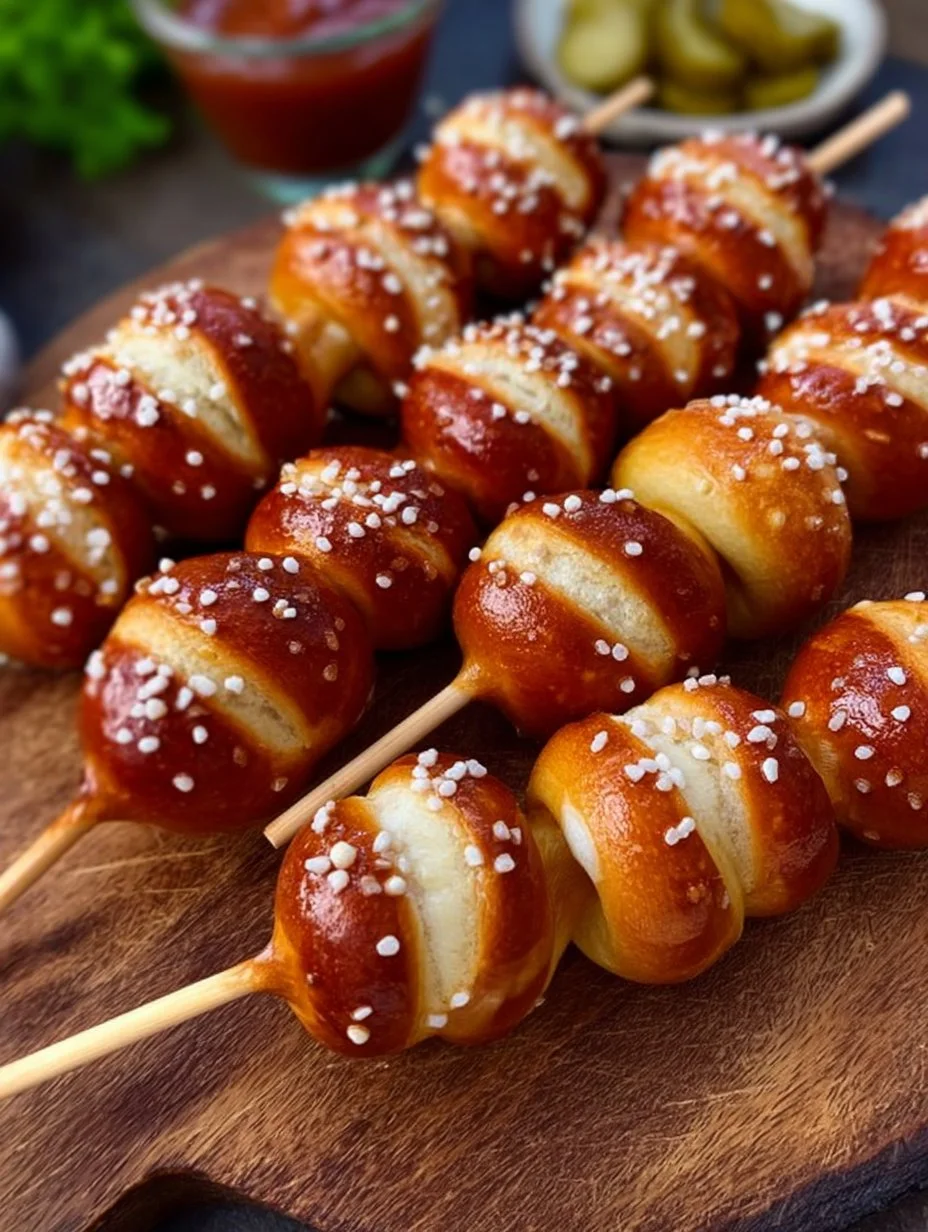 Bayerische Laugenspieße