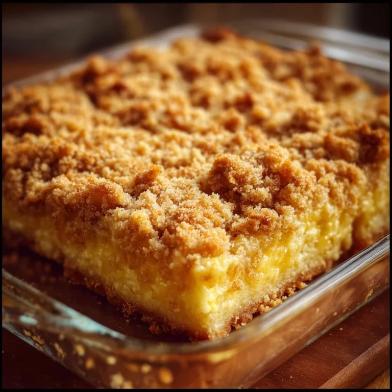 Blitz 15 Minuten Vanillepudding Streuselkuchen vom Blech in appetitlichen Stücke geschnitten
