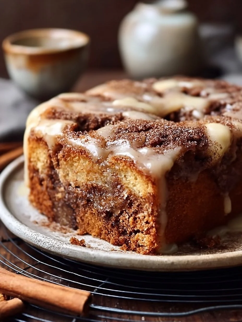 Ein einfacher Zimtkuchen