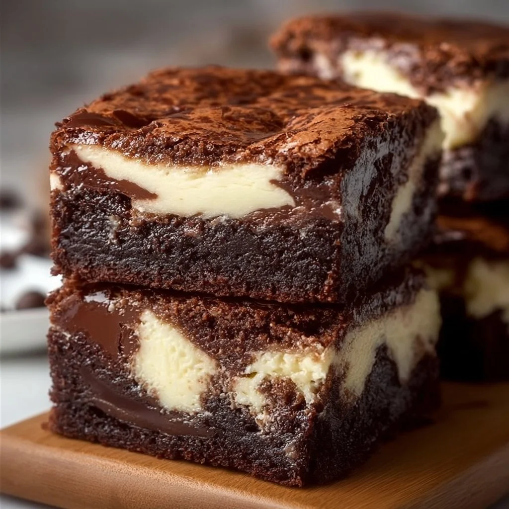 Frischkäse-Brownies