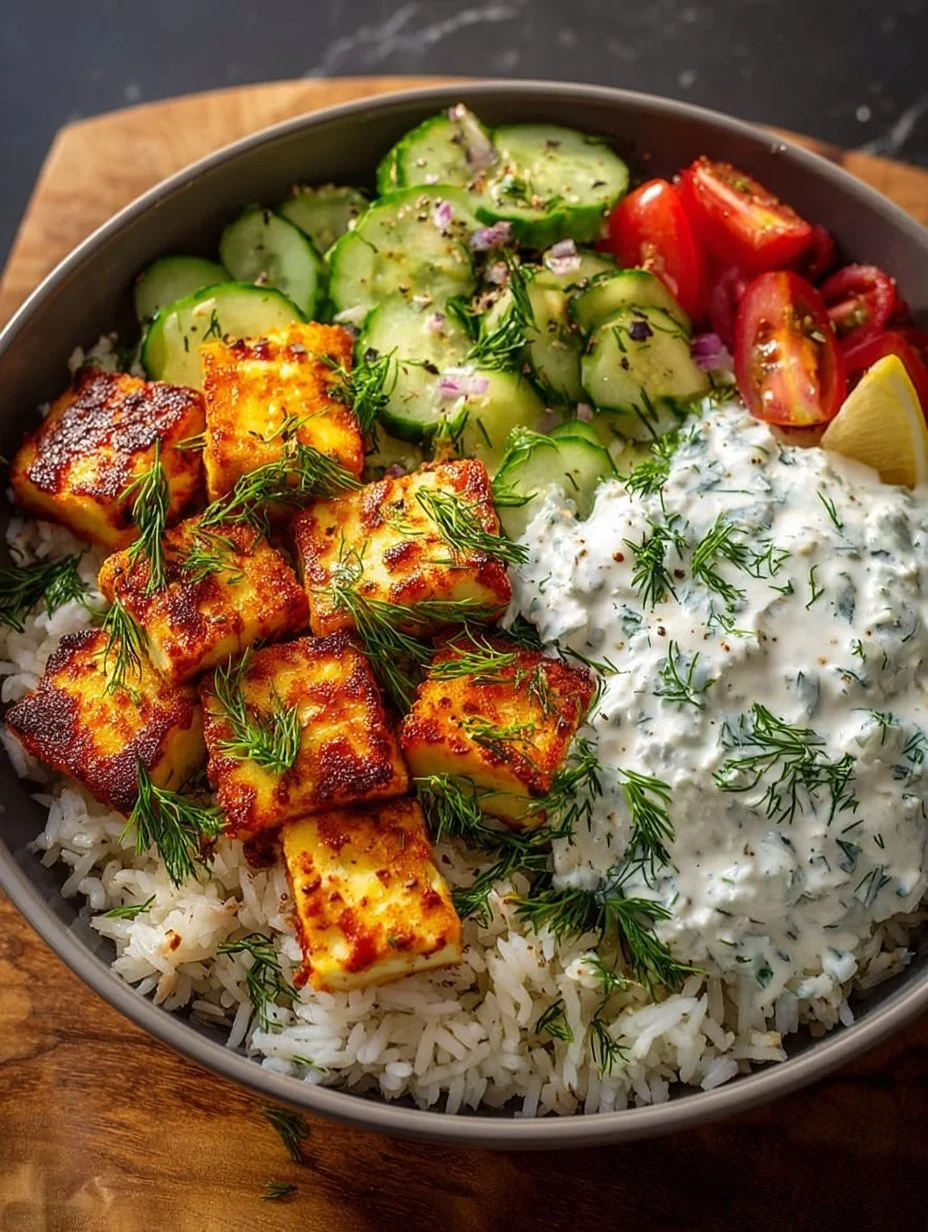 Halloumi-Schüssel
