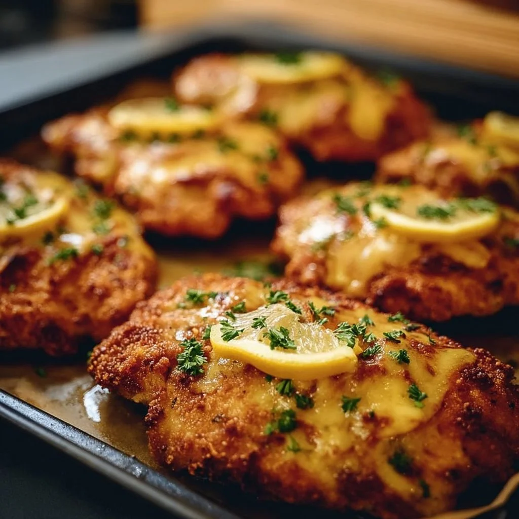 Köstliche Überbackene Partyschnitzel aus dem Ofen – Einfach Genial!