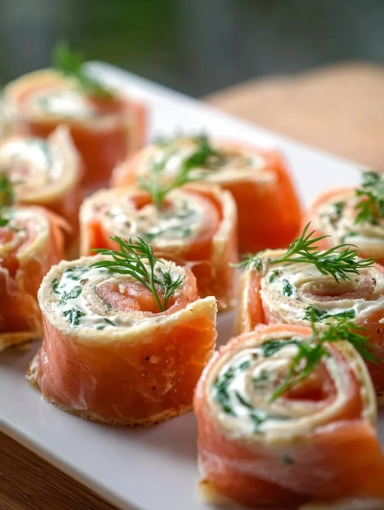 Delikate Räucherlachs Röllchen als kreative Brunch-Idee