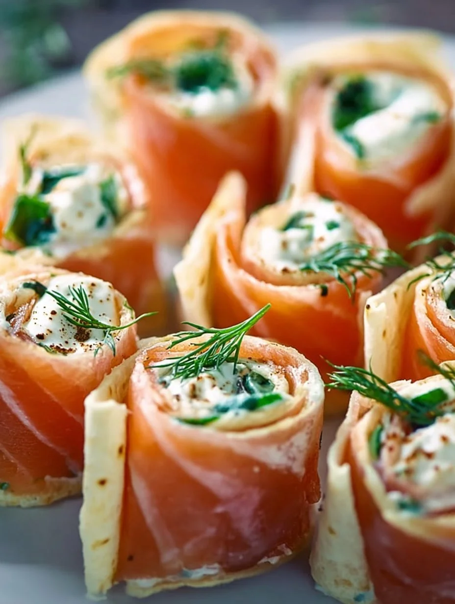 Kreative Brunch Ideen: Kleine Räucherlachs Röllchen genießen!
