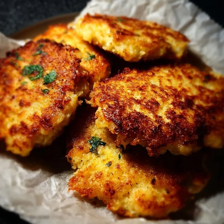 Gesunde Low Carb Blumenkohl Frikadellen auf einem Teller serviert