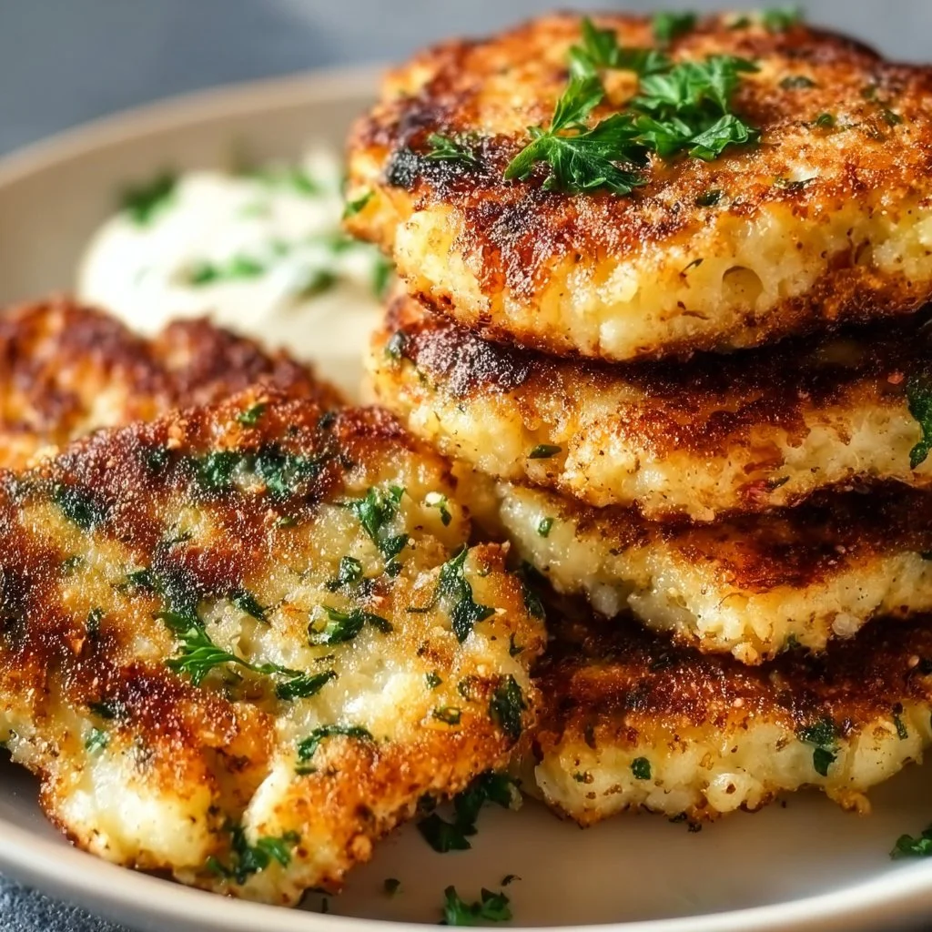 Low Carb Blumenkohl Frikadellen