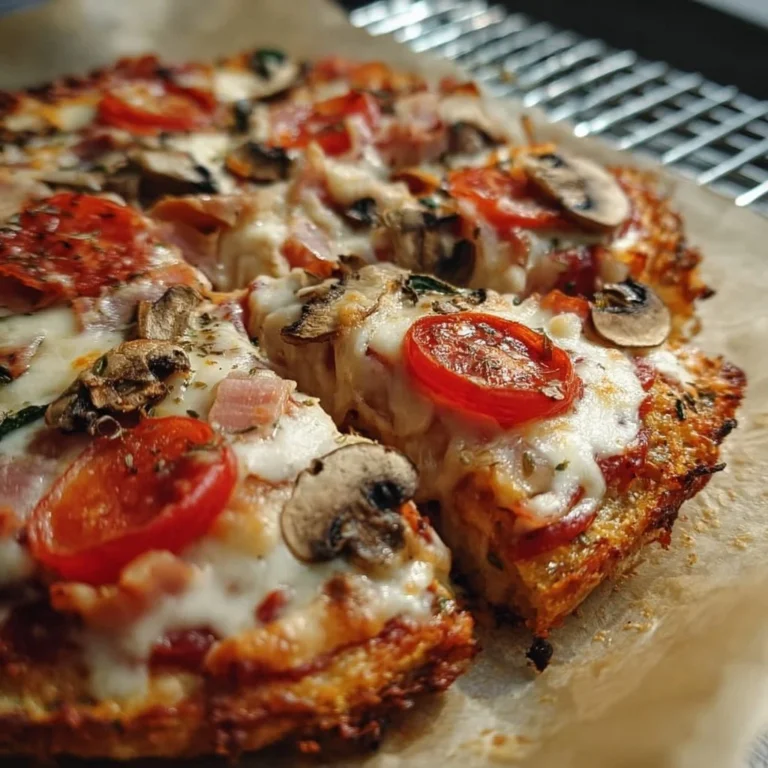 Low Carb Schüttelpizza mit frischen Zutaten und vielseitigen Toppings