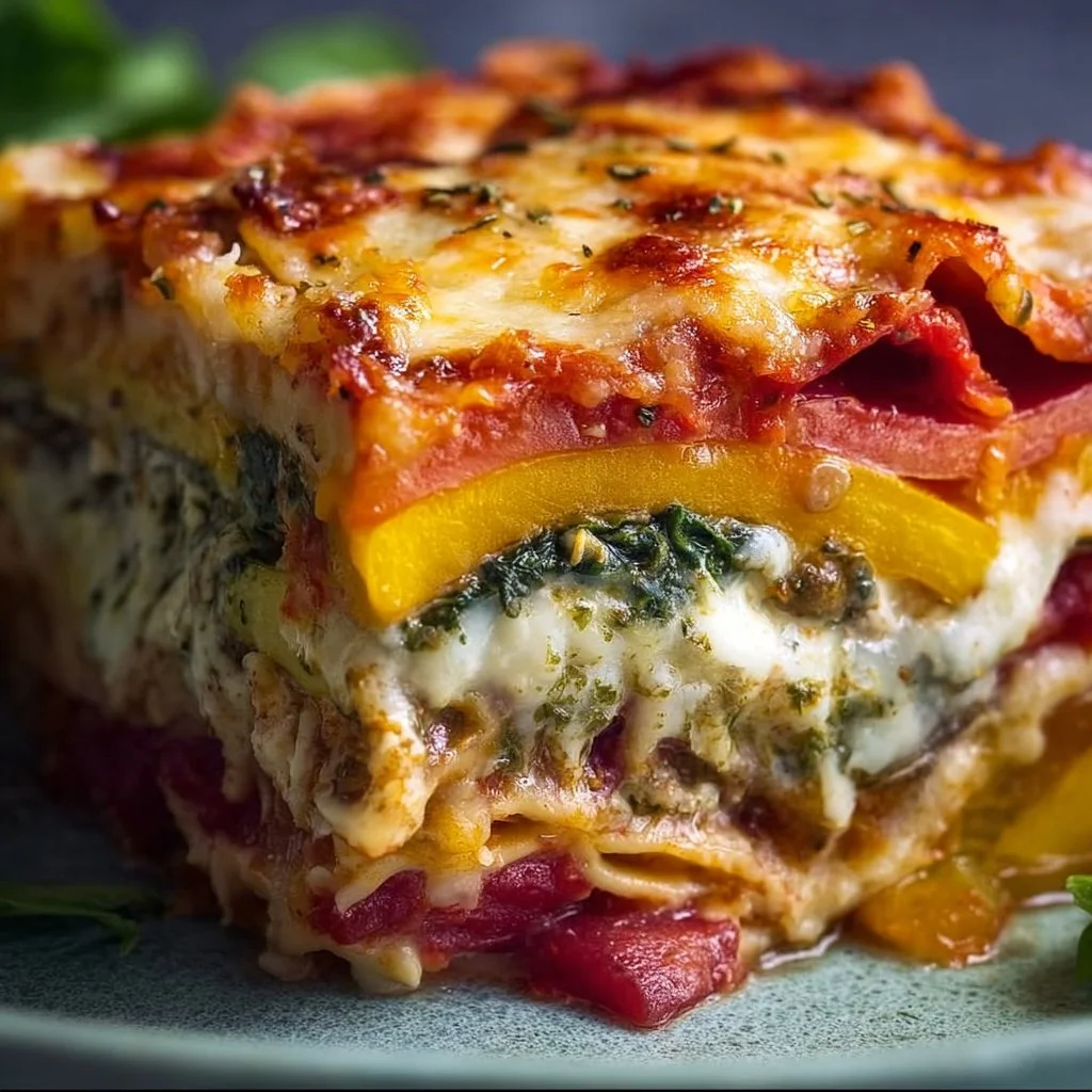 Regenbogenlasagne