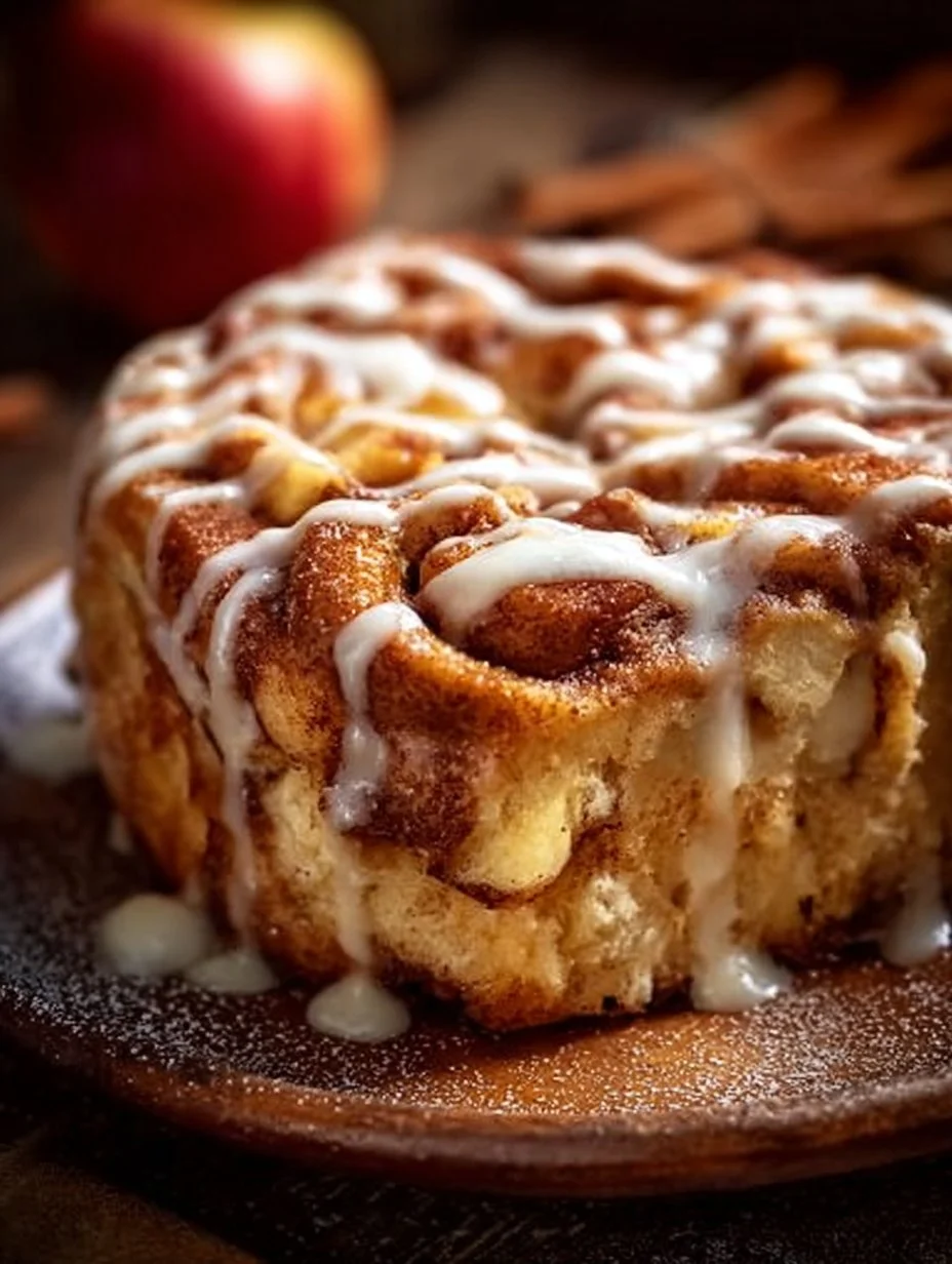 Saftiger Zimtschnecken Apfelkuchen