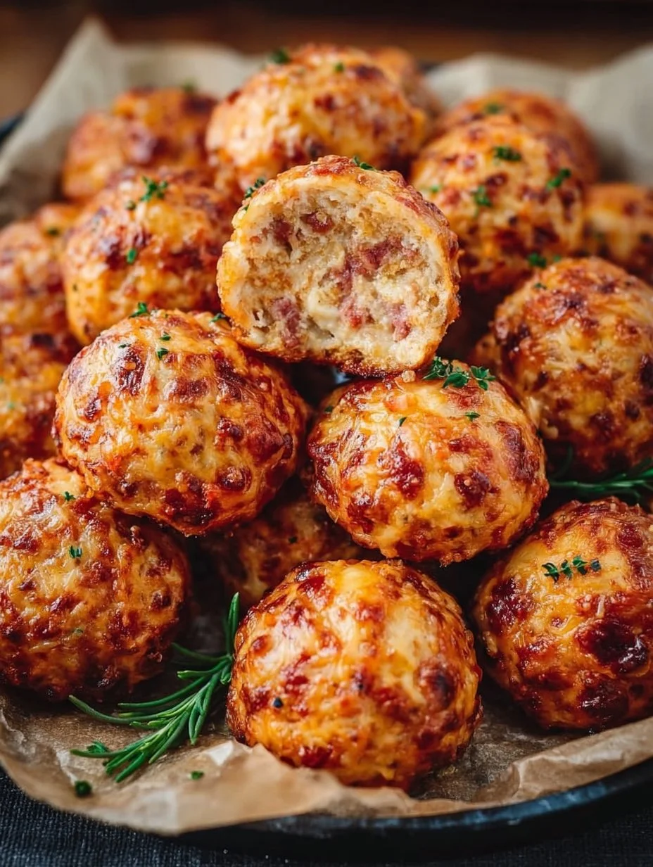 Schnelle Pizza-Bällchen