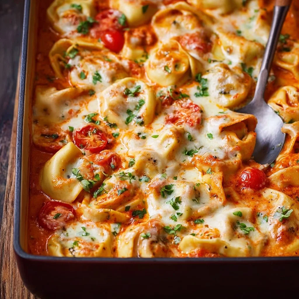 Unwiderstehlicher Tortellini-Auflauf