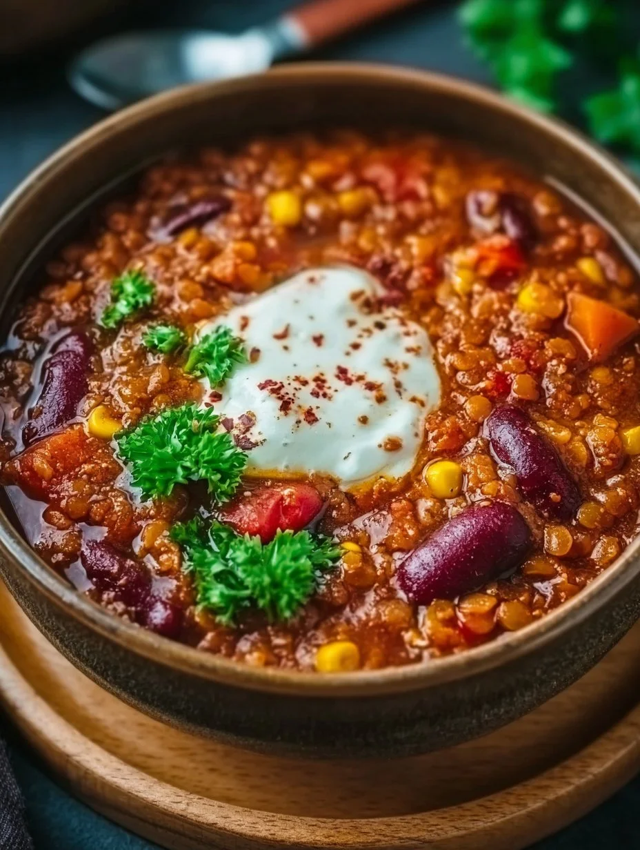 Veganes Chili ohne Fleisch
