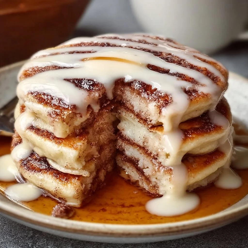 Zimtschnecken-Pfannkuchen