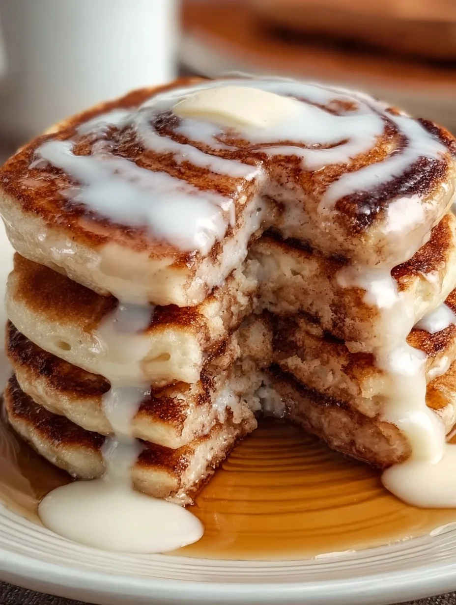 Zimtschnecken-Pfannkuchen für den perfekten Sonntag