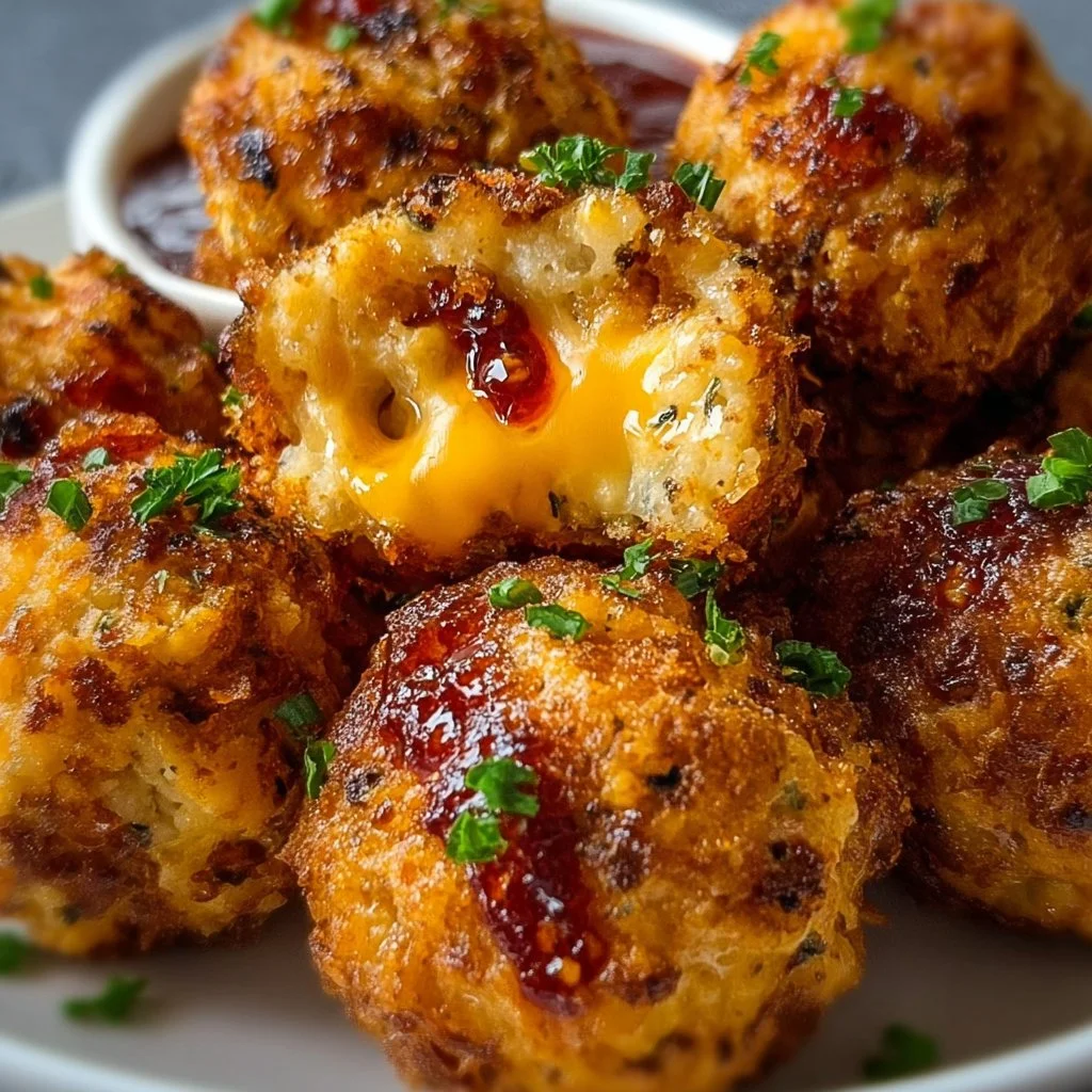 Chili-Käsebällchen Low Carb