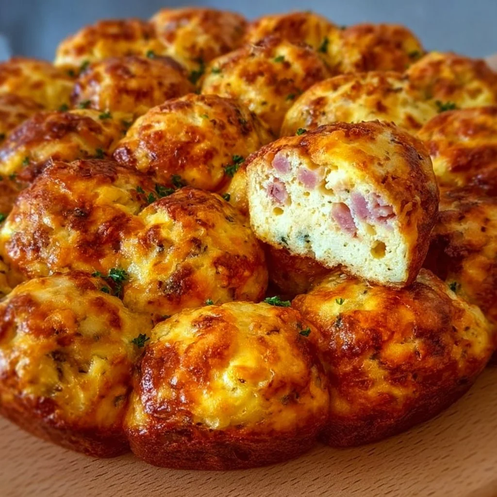 Herzhafter Quarkkuchen mit Käse und Schinken