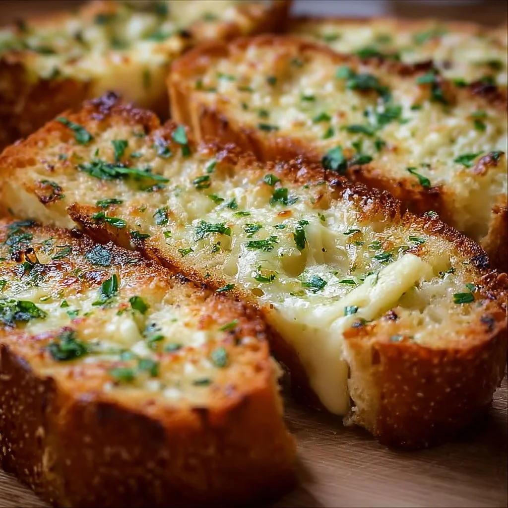 Käse Knoblauch Brot