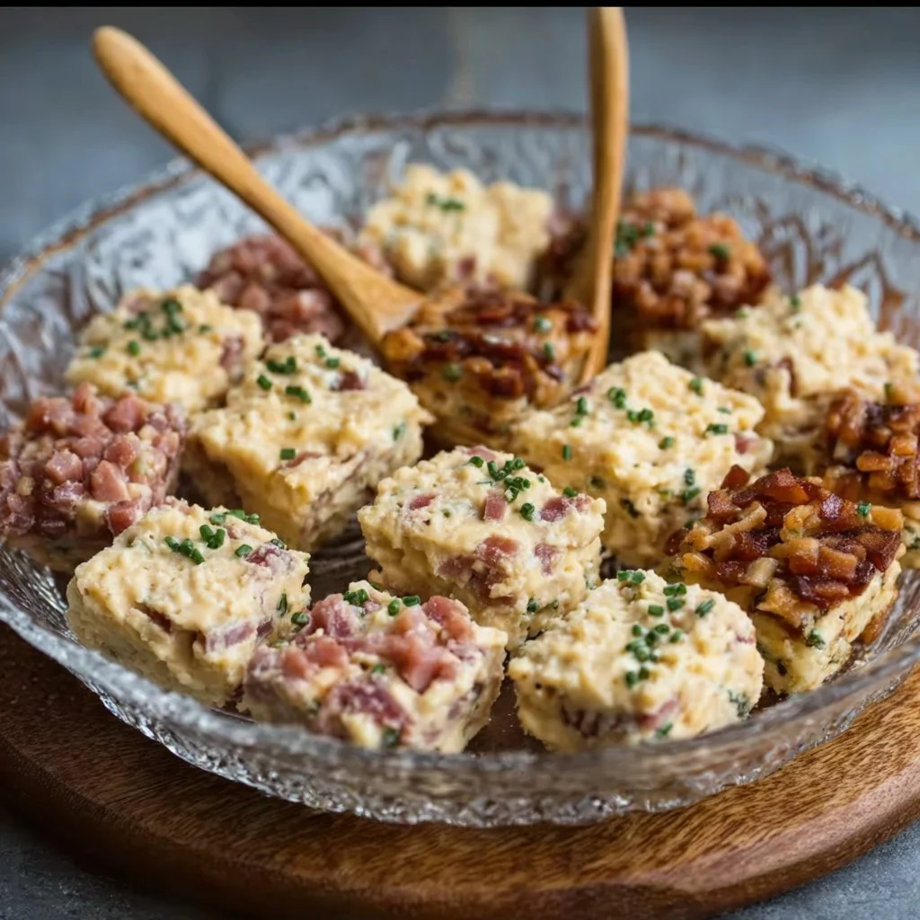 Knuspriges Fingerfood auf einem Tisch für Feiern und Snacks