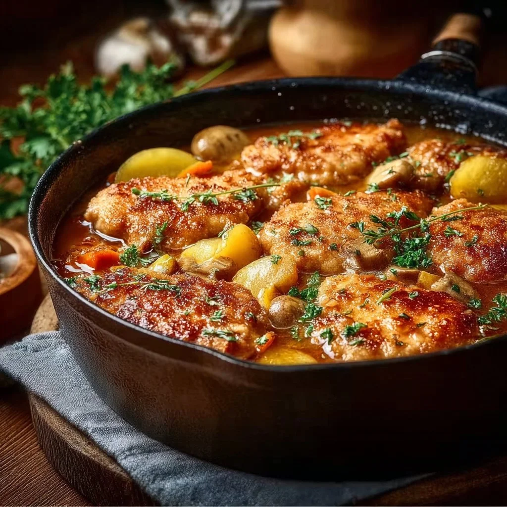Köstlicher Schnitzeltopf für Genießer