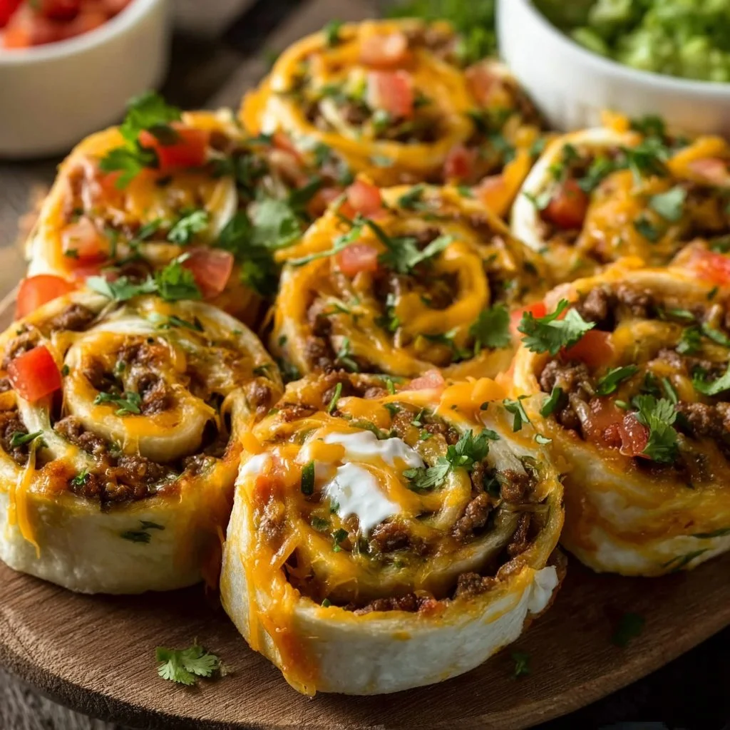 Leckere Taco Pinwheels – Ideal für jede Party & Appetizer!