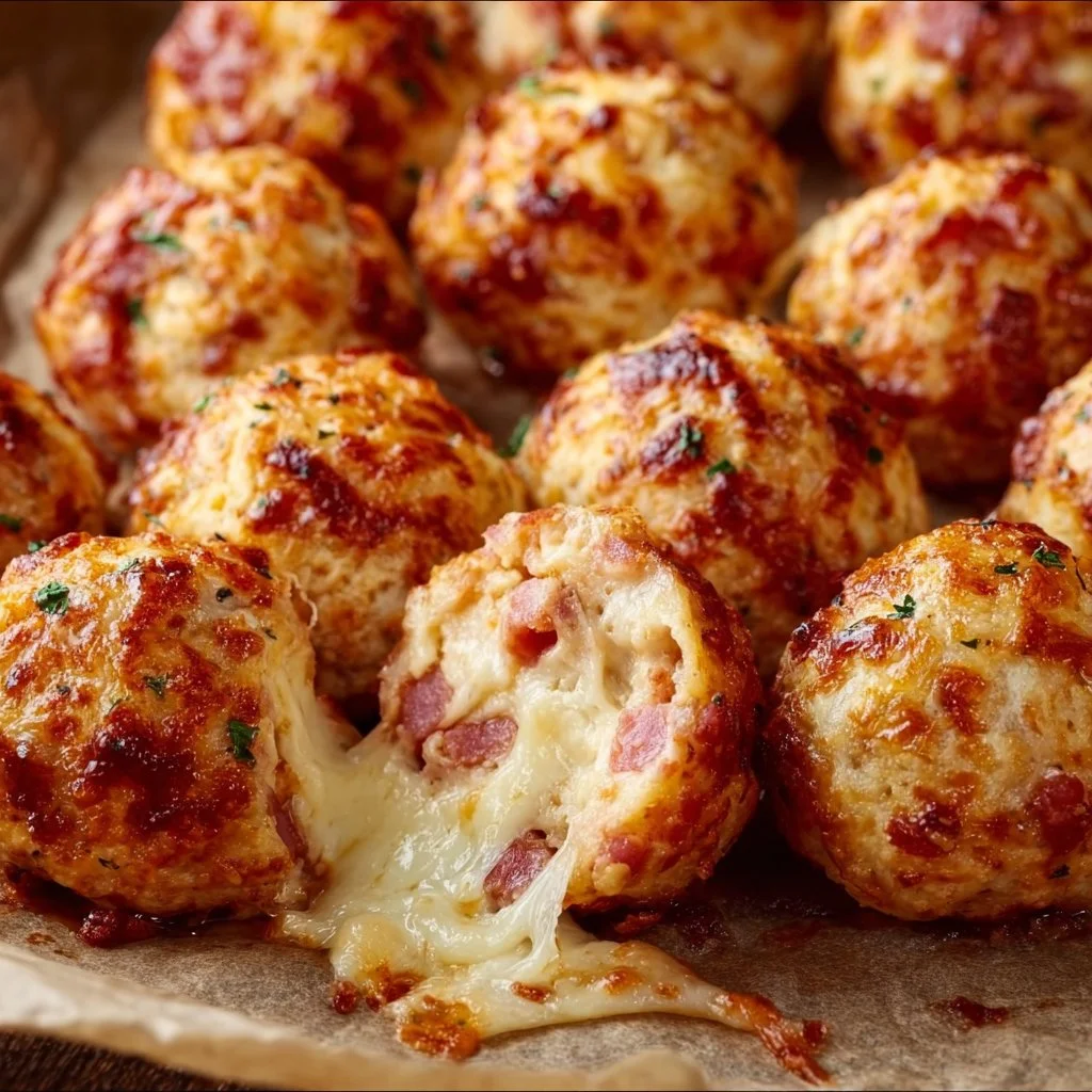 Pizza Bällchen zum Verlieben