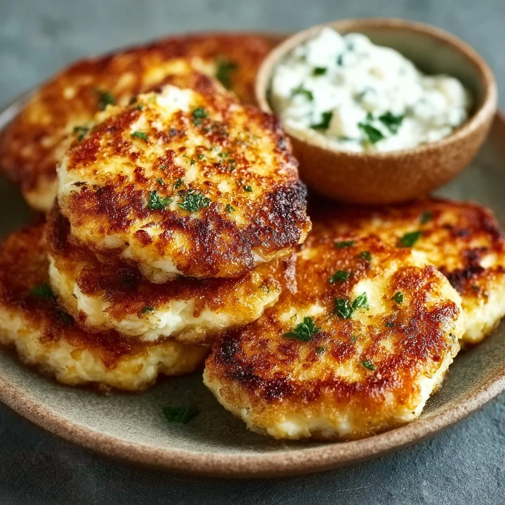 Proteinreiche Hüttenkäse-Taler