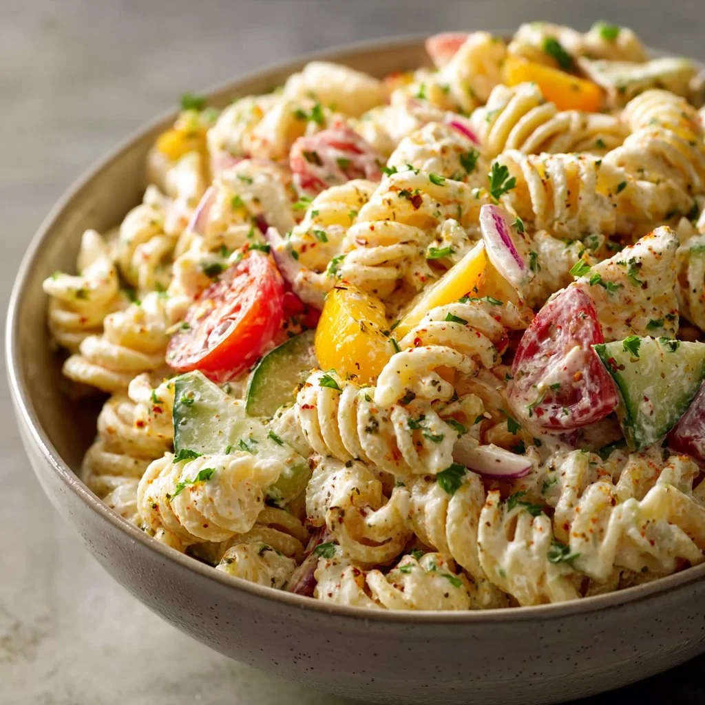 Cremiger Nudelsalat