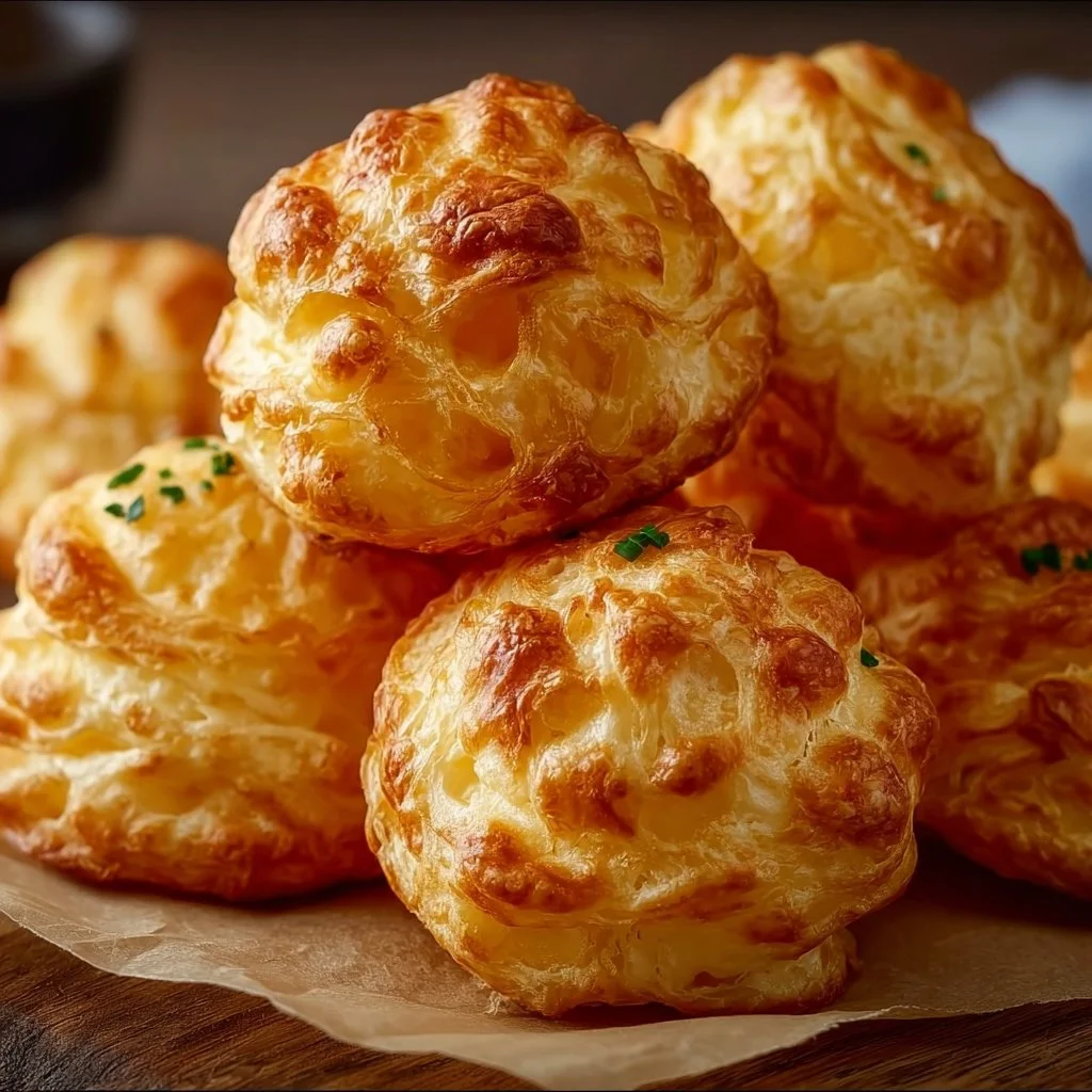 Die perfekt knusprigen Käse Puff Snacks
