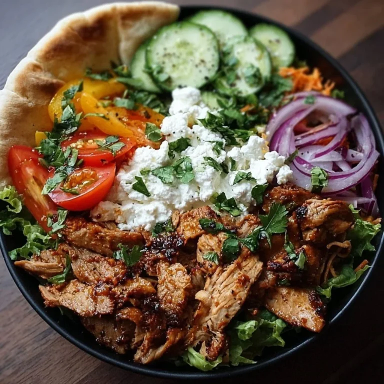 Leckere Döner-Bowl mit frischen Zutaten und saftigem Dönerfleisch