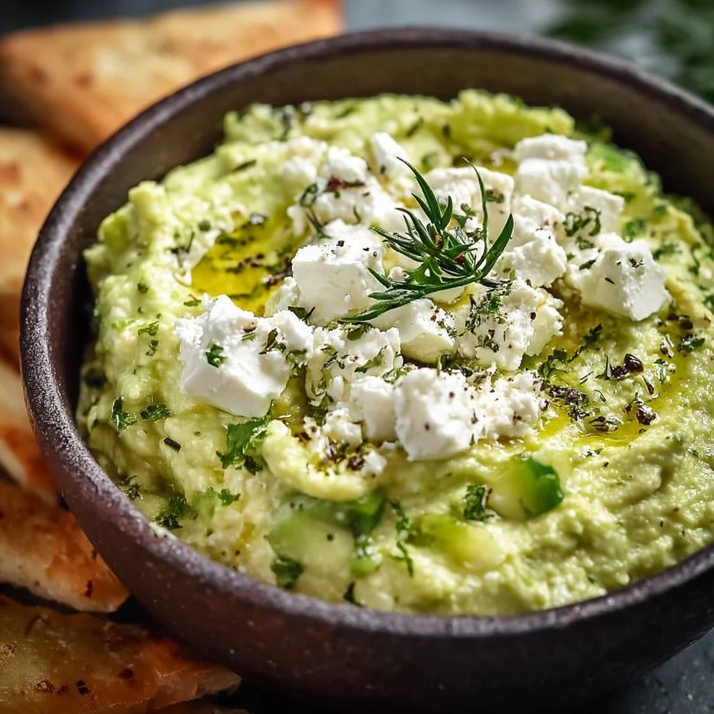 Feta-Avocado-Dip