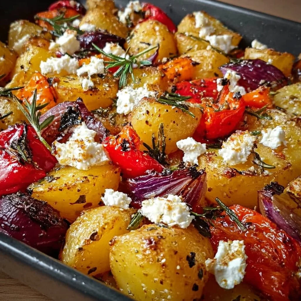 Feta Kartoffeln Ofengemüse