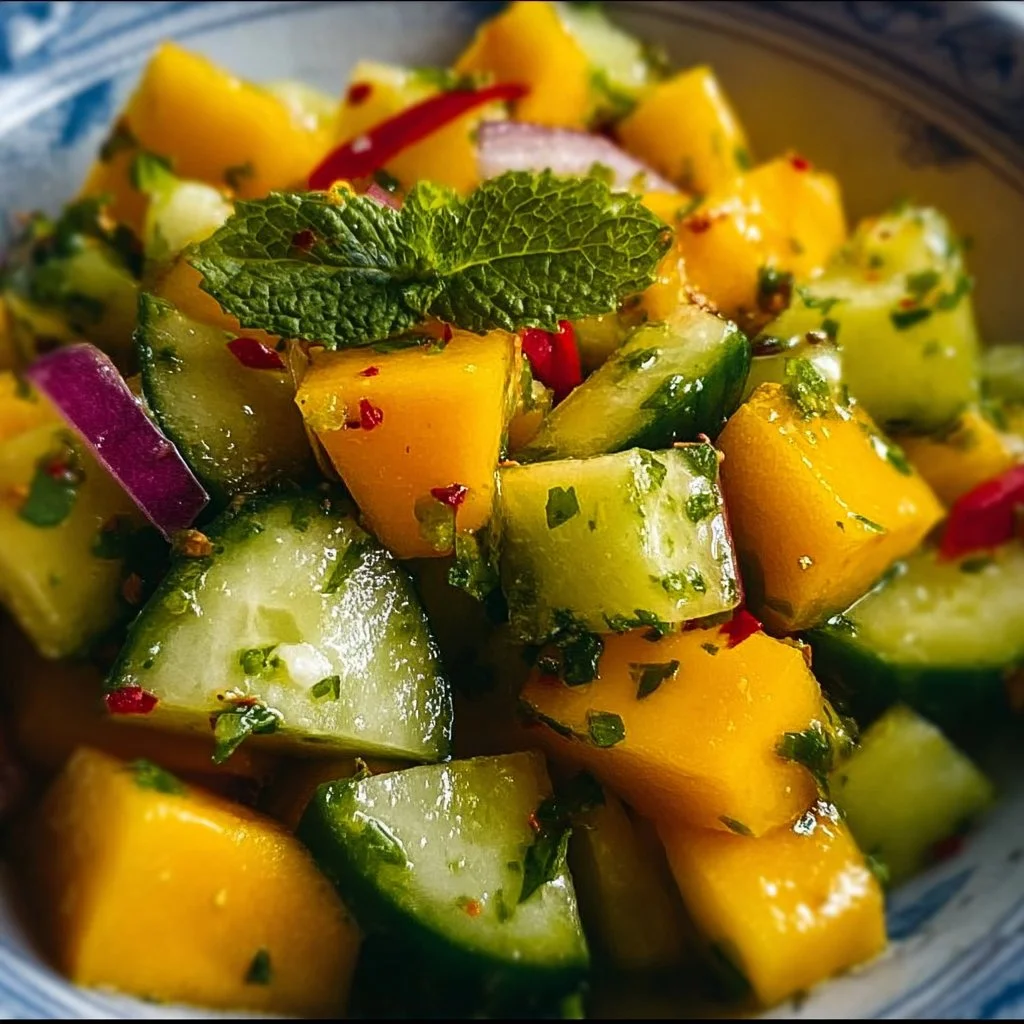 Mango-Gurken-Salat
