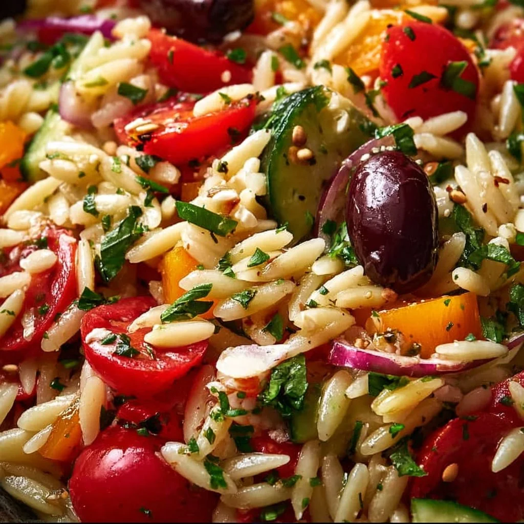 Mediterraner Orzo-Salat