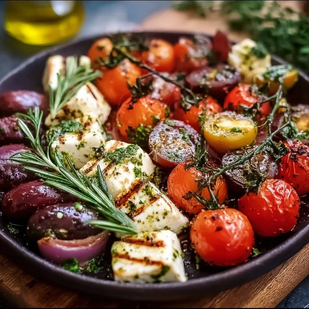 Mediterraner Salat Grill