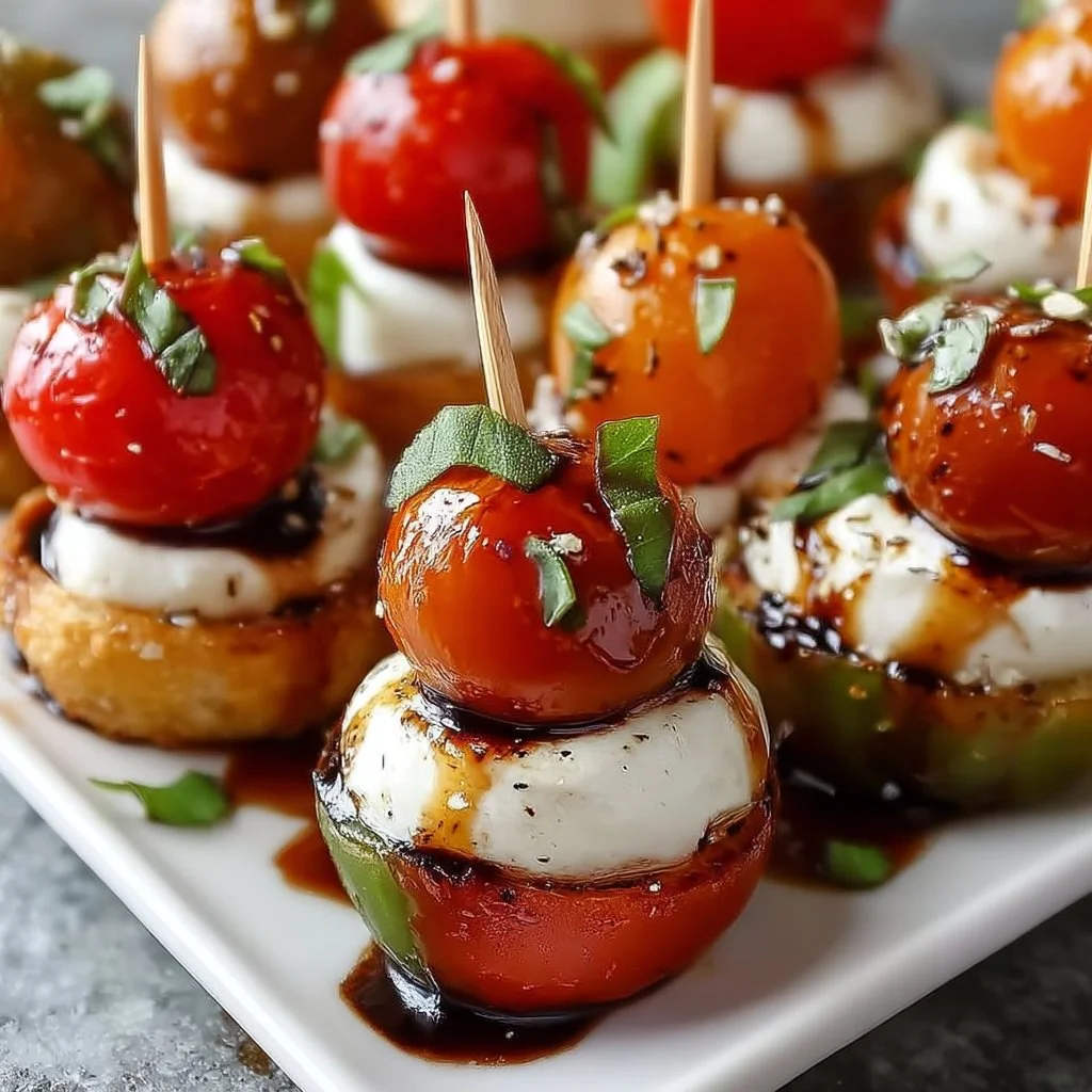 Mini Caprese Häppchen