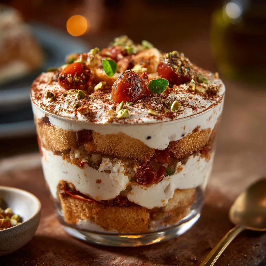 Pikantes Antipasti Tiramisu